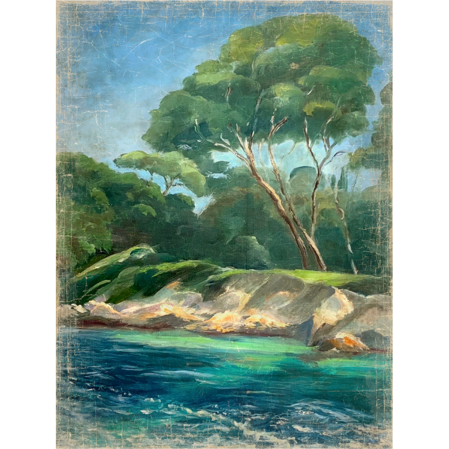 LES ILES DE LERINS (90x120cm) LES ILES DE LERINS (90x120cm)